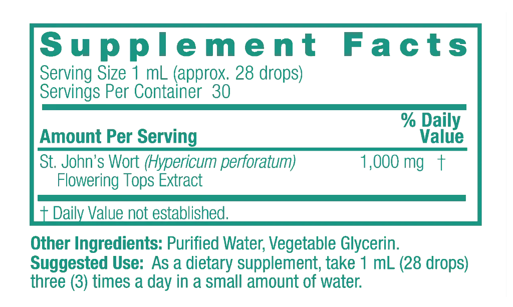 St. John's Wort Extract Label.webp