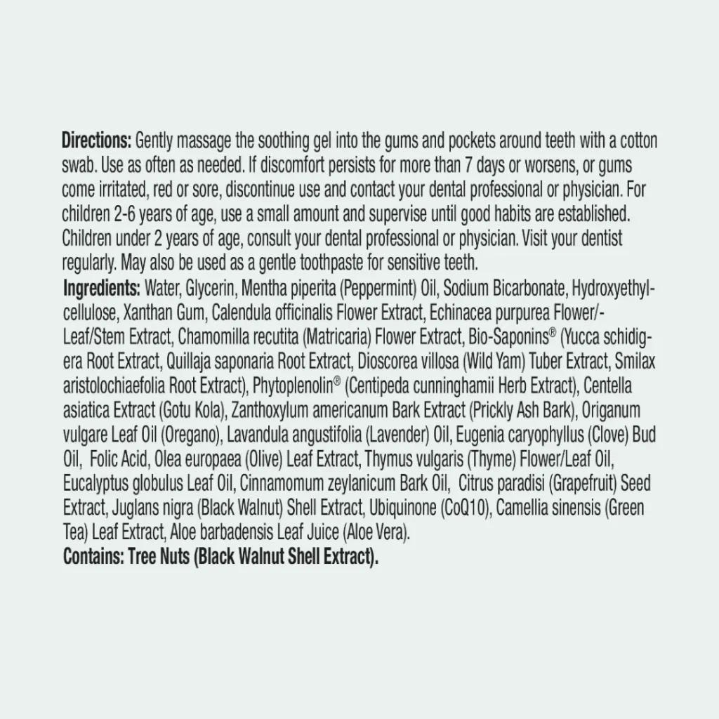 PerioBrite Rub Gel Coolmint Label.webp