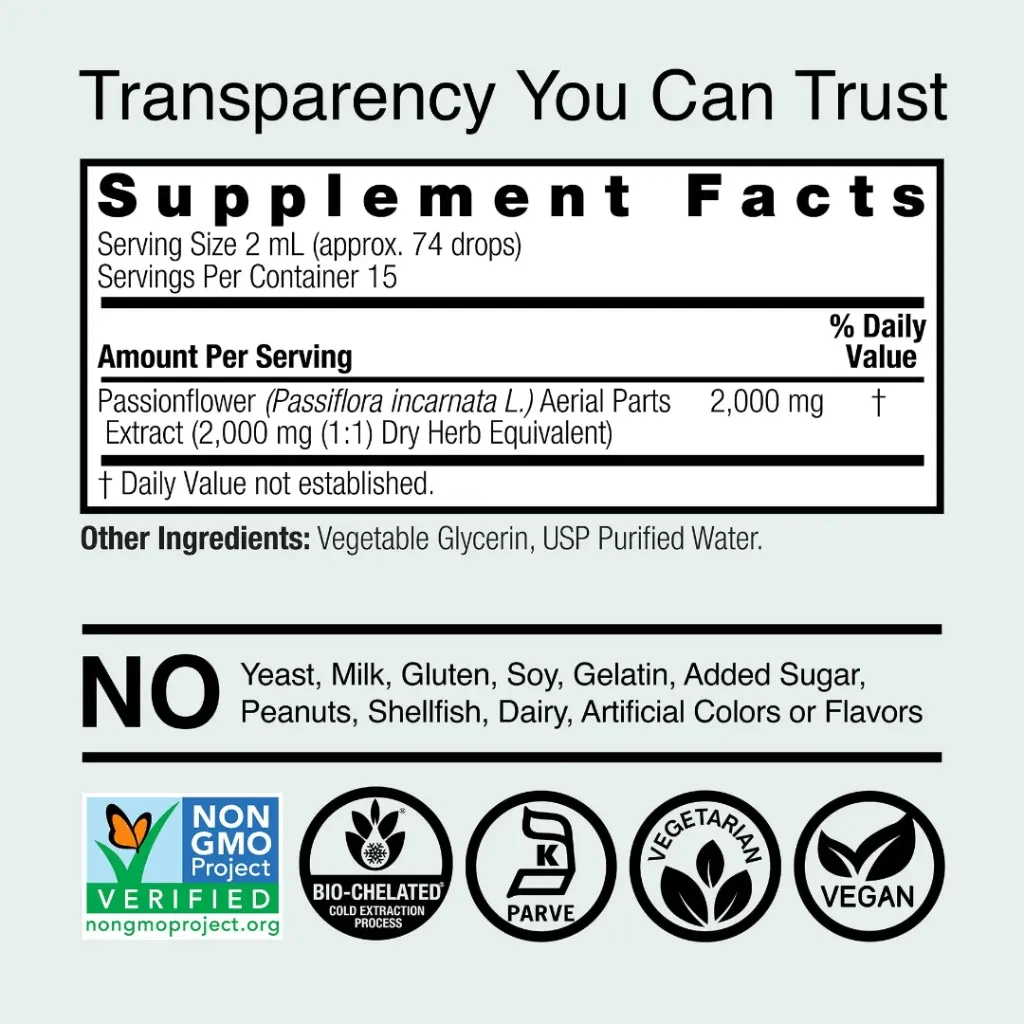 Passionflower Aerial Parts Label.webp