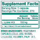 L-Lysine Caps Facts.webp