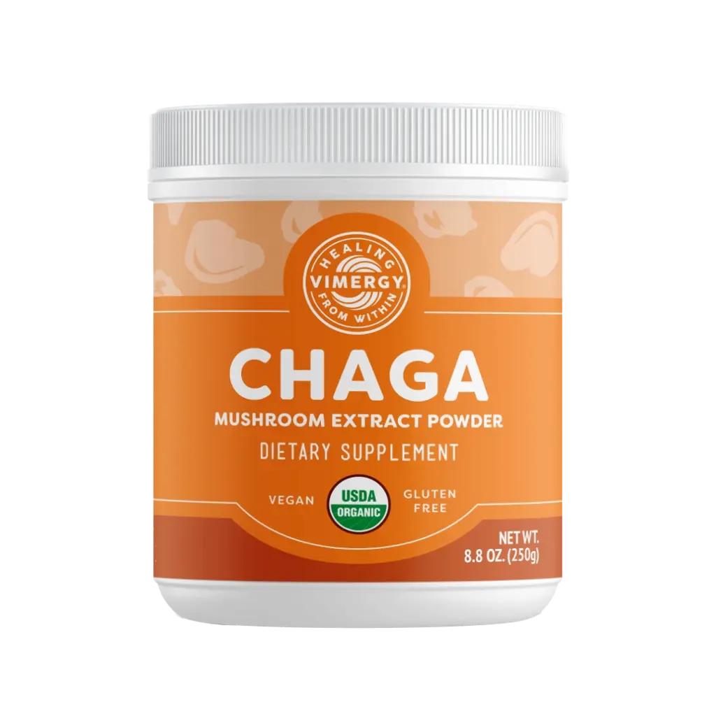 [VIMERGY_CHAGA_250] Pudră organică de ciuperci Chaga