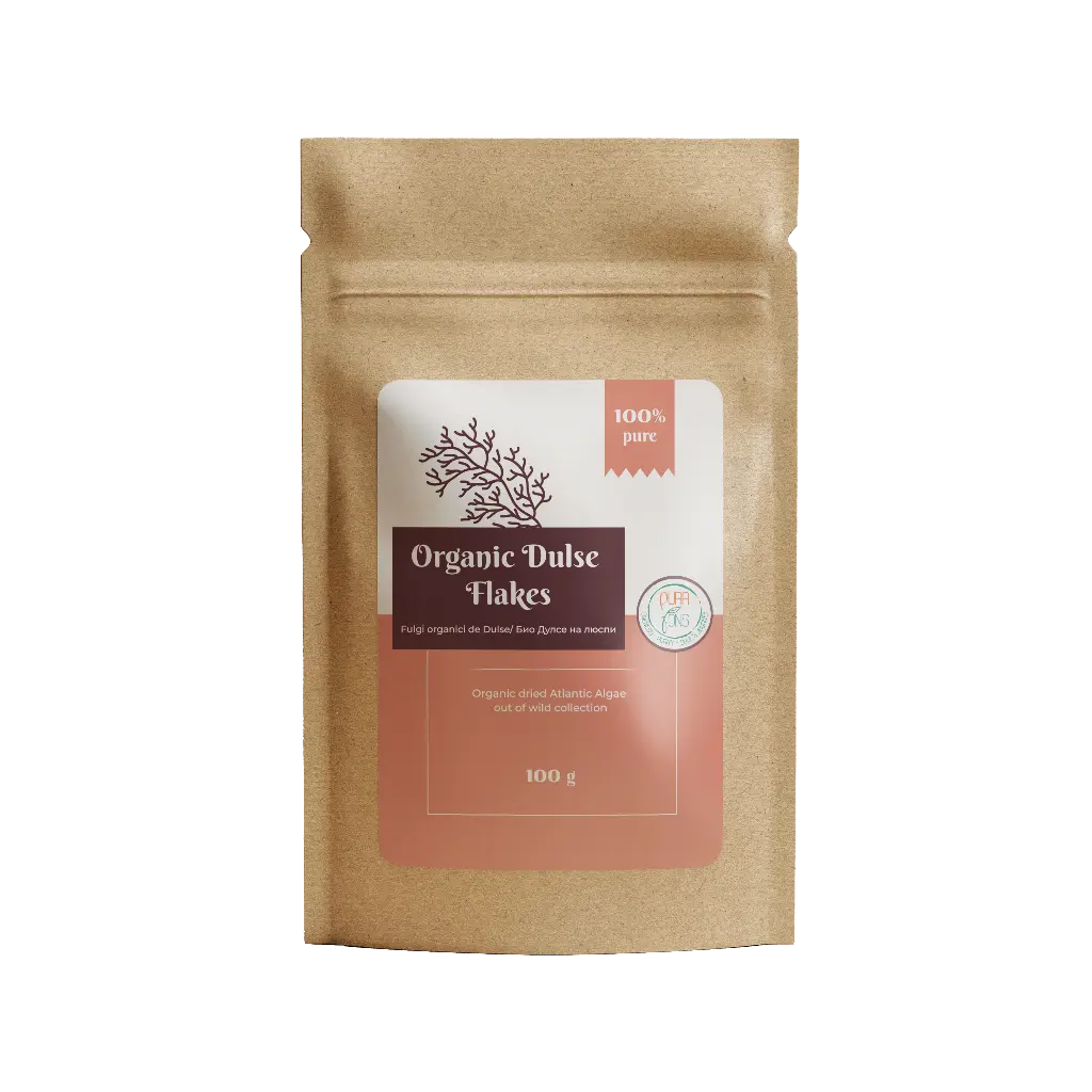 [DULSE-FL-100] Organic Dulse Flakes