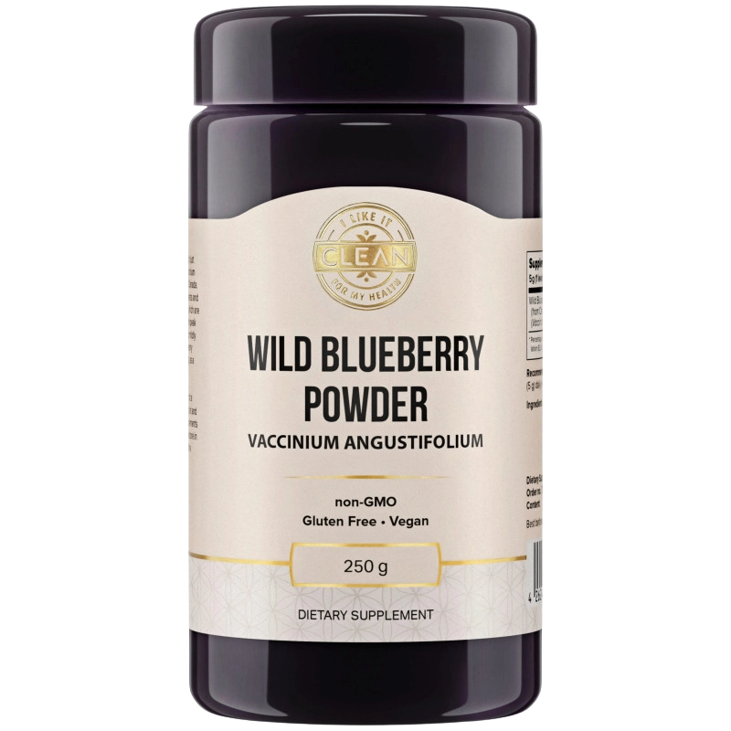 [CLEAN-BERRIES-CANADA] Диви боровинки на прах от Канада