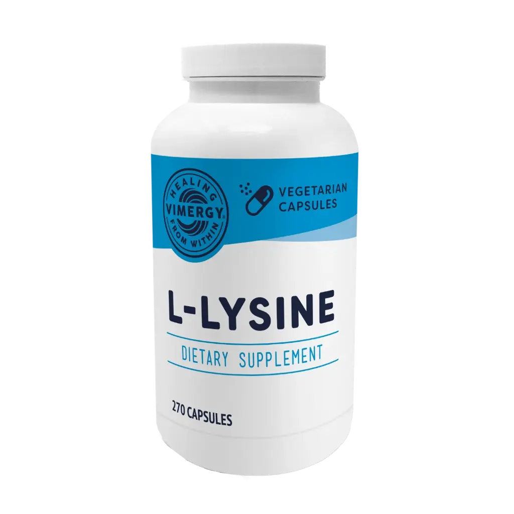 [VIMERGY-LYSINE-90] L-Lysine Capsules (90 capsules)