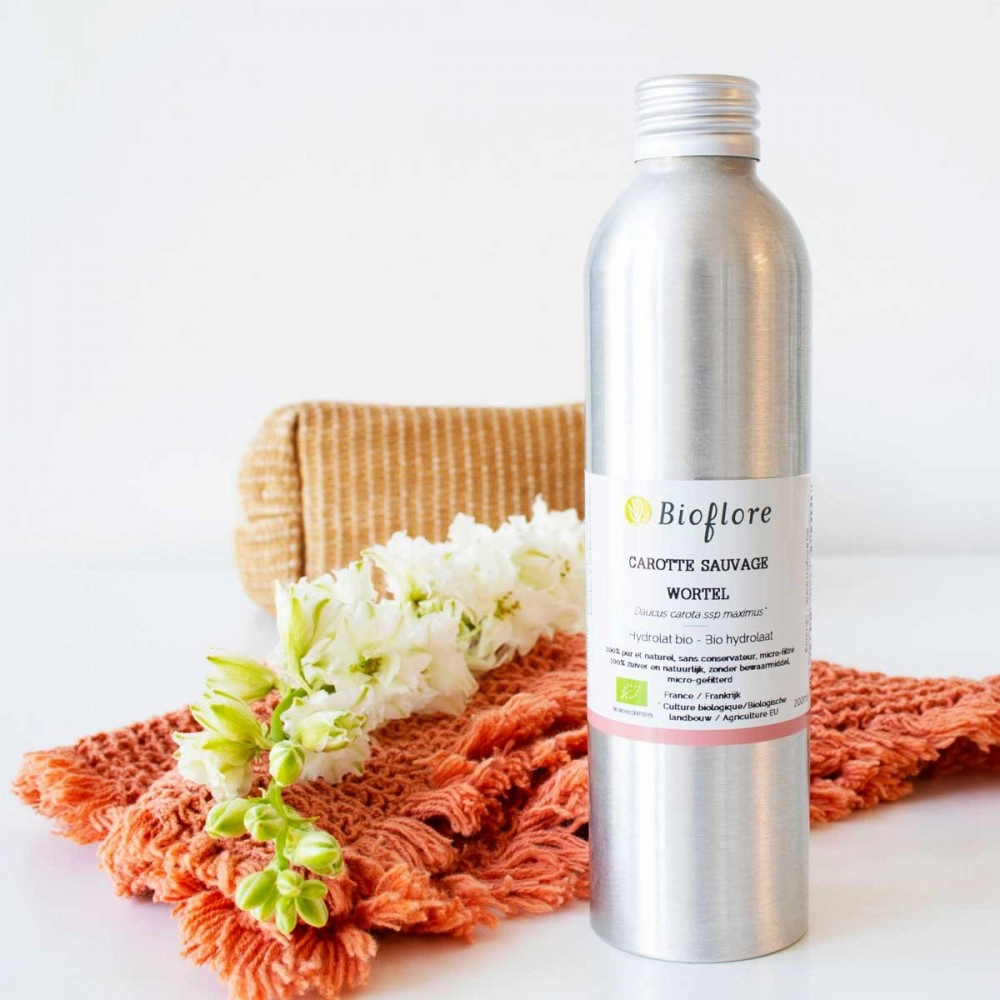 [BIOF_WILD_CARROT_HYDROSOL_200ML] Hidrosol organic de morcov sălbatic