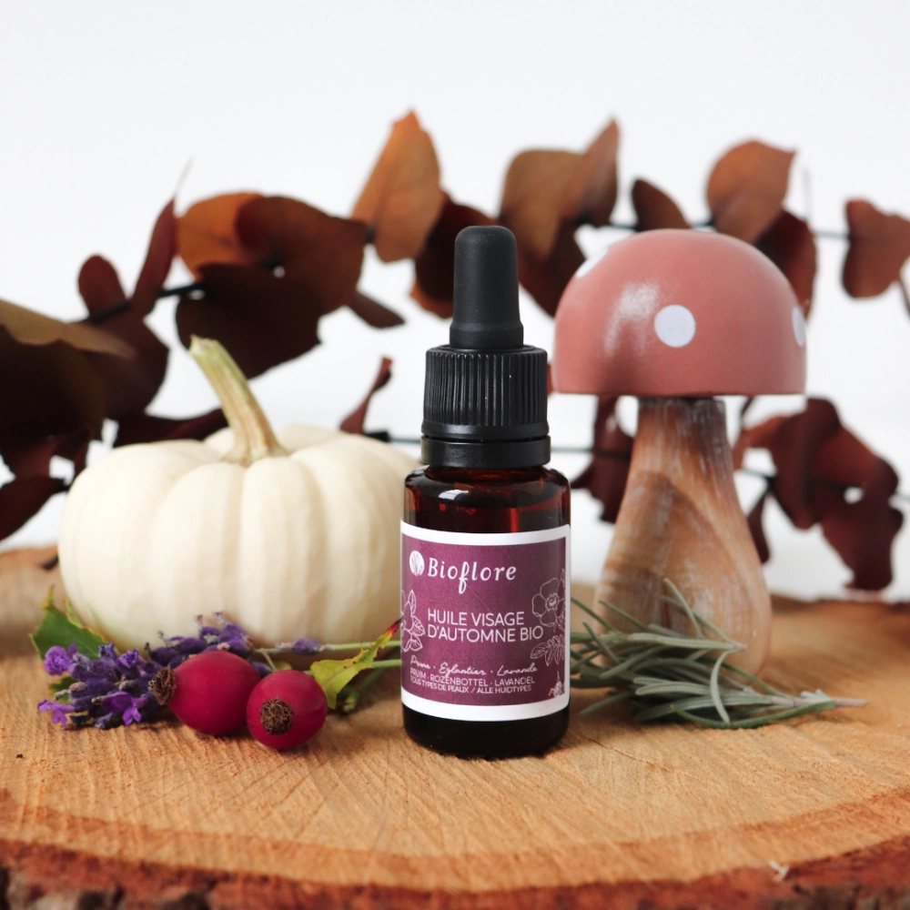 [BIOF_AUTUMN_FACE_OIL_15ML] Bioflore Organic Autumn Facial Oil Nourishing Seasonal Blend - 15ml