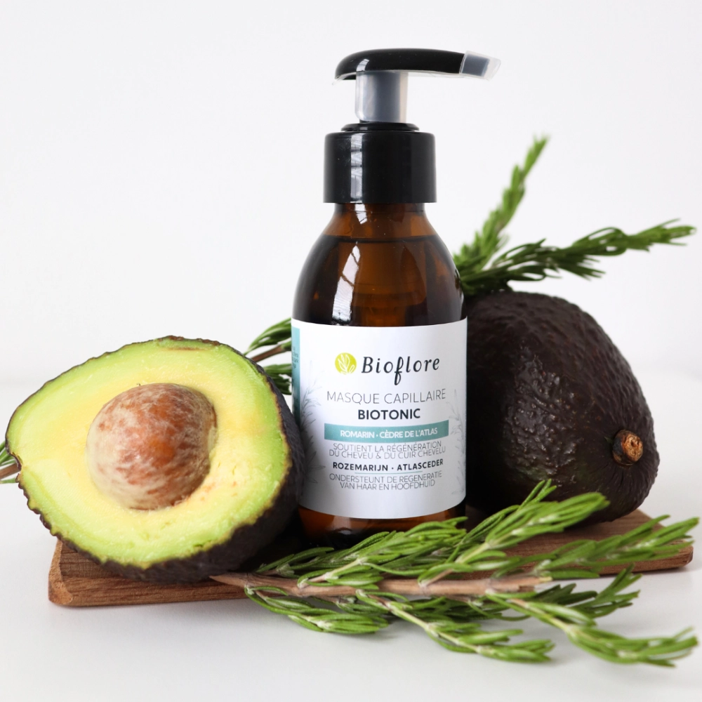 [BIOF_BIOTONIC_HAIR_MASK_FACE_MASK_115ML] Bioflore Mască de Păr Biotonică – Tratament Revitalizant Organic