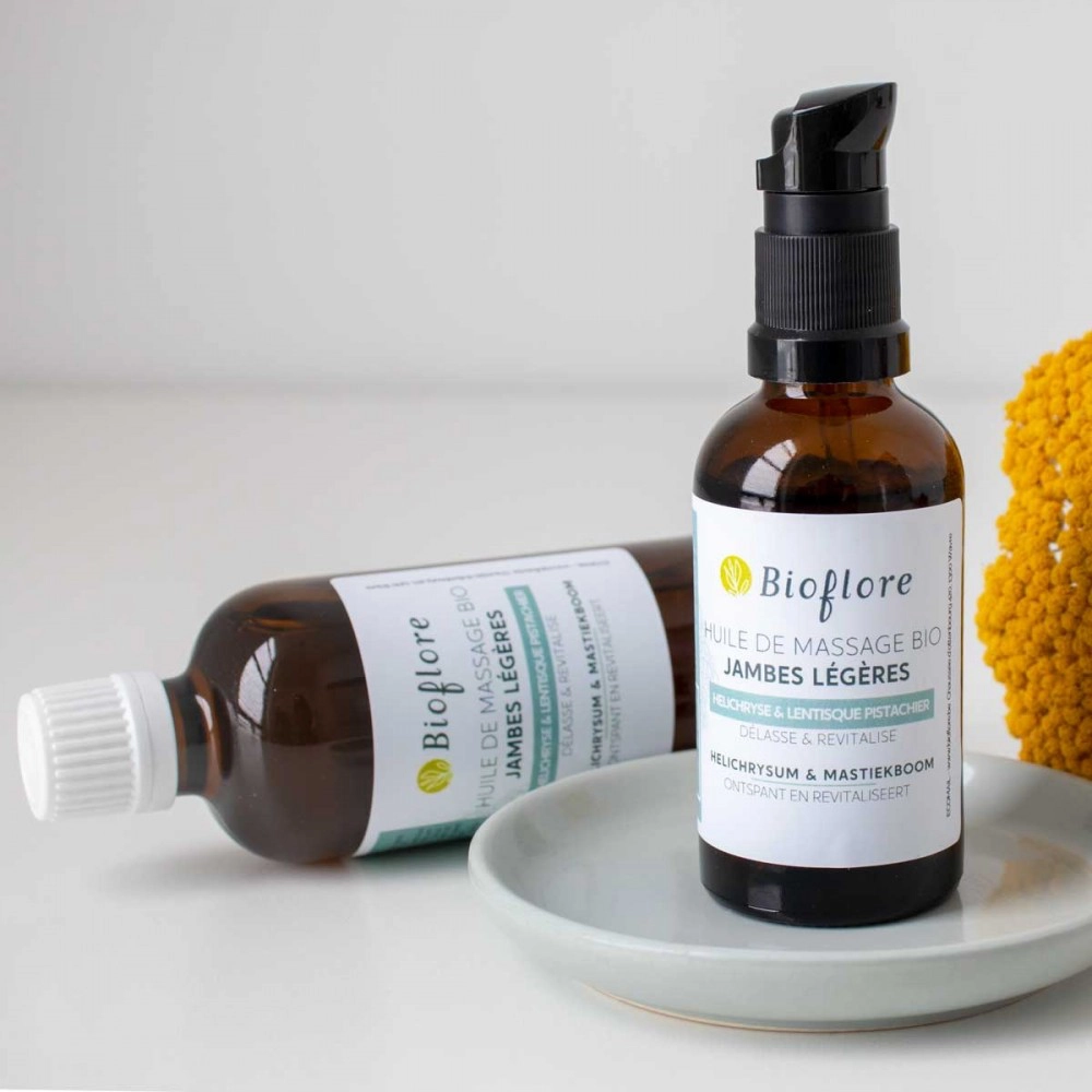 [BIOF_ORGANIC_LIGHT_LEGS_MASSAGE_OIL_50ML] Bioflore Organic Light Legs Massage Oil - 50ml