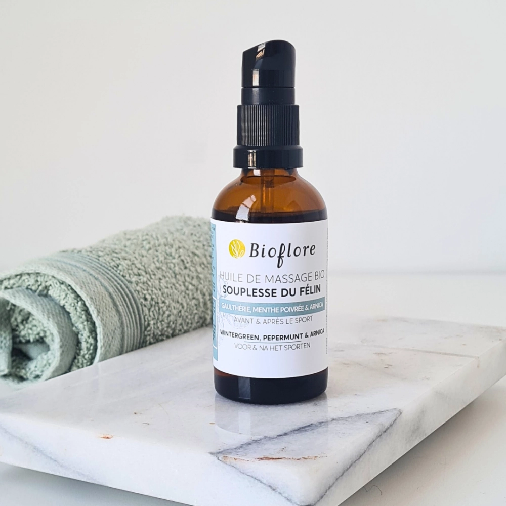 [BIOF_FELINE_FLEXIBILITY_MASSAGE_OIL_50ML] Bioflore Feline Flexibility Massage Oil - 50ml