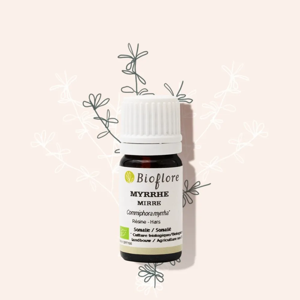 [BIOF_ORGANIC_SWEET_MYRRH_ESSENTIAL_OIL_5ML] Bioflore Organic Sweet Myrrh Essential Oil - 5ml