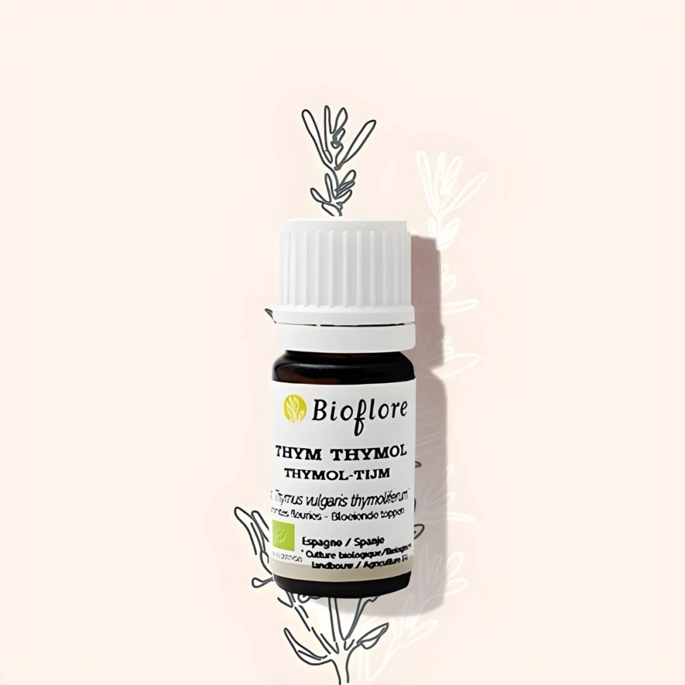 [BIOF_THYME_ESSENTIAL_OIL_WITH_ORGANIC_THYMOL_5ML] Bioflore Organic Thyme Thymol Essential Oil