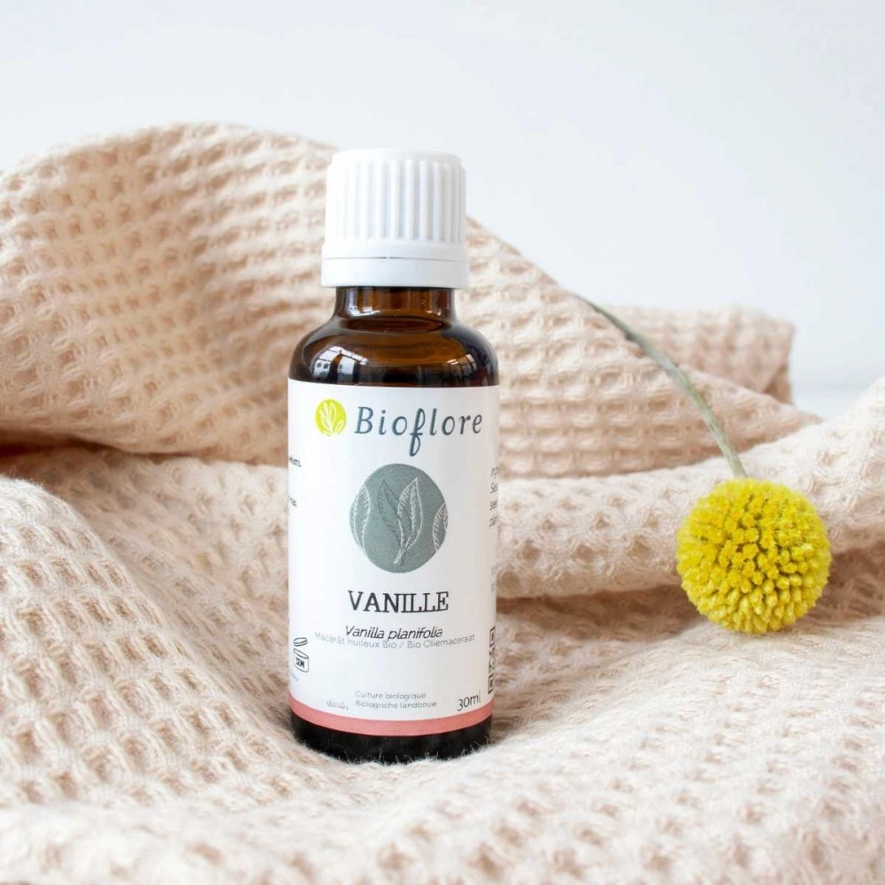 [BIOF_ORGANIC_VANILLA_OILY_MACERATE_30ML] Macerat uleios de vanilie organică