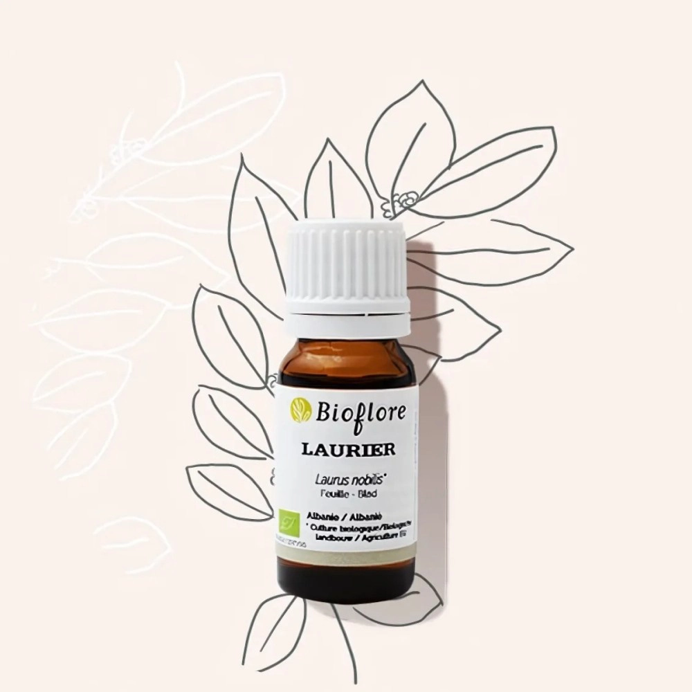 [BIOF_ORGANIC_NOBLE_LAUREL_ESSENTIAL_OIL_10ML] Ulei Esențial Organic de Dafin Nobil