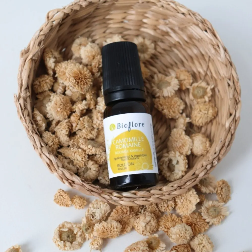 [BIOF-ORG-ROM-CHAM-RO-10ML] Bioflore Organic Roman Chamomile Essential Oil Roll-On - 10ml