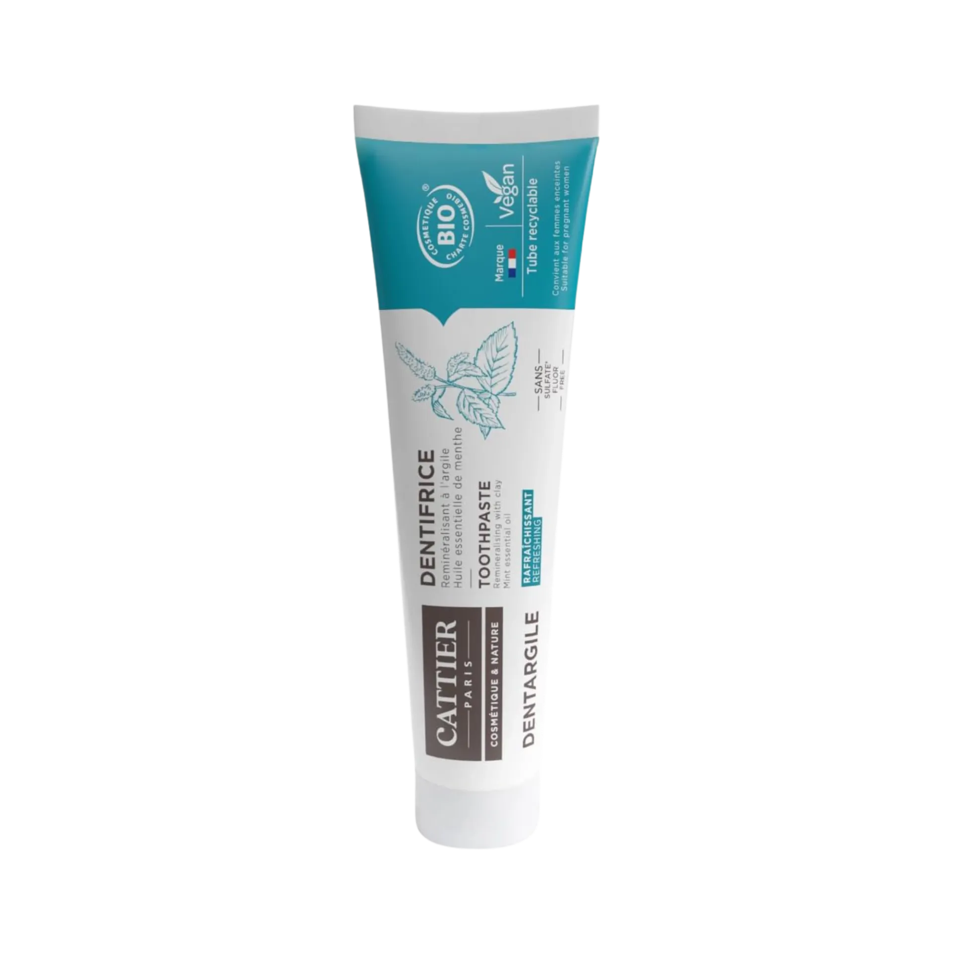 [CATT_DENTARGILE_MINT_75ML] Cattier Dentargile Mint – Refreshing