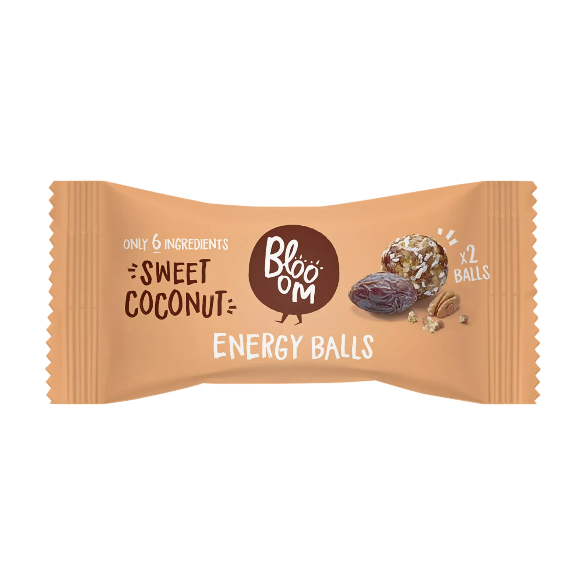 [BLOOOM_COCONUT_BALLS_32g] Bile energetice cu cocos dulce Blooom