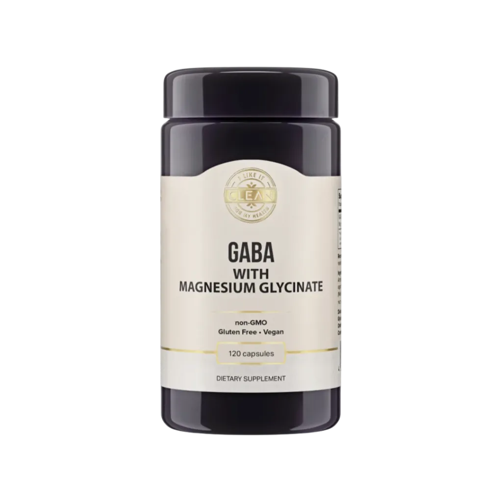 [CLEAN_GABA_120CAP] GABA cu Glicinat de Magneziu
