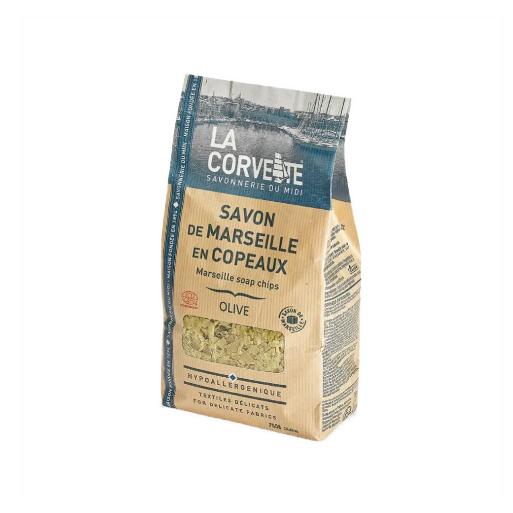 [CORV-DETER-FLAKES] Fulgi de săpun Marseille (măsline)