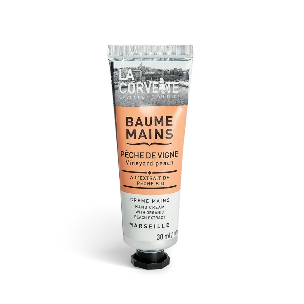 [CORV-HAND-PEACH] Hand Cream with Organic Peach Extract (Vineyard Peach)