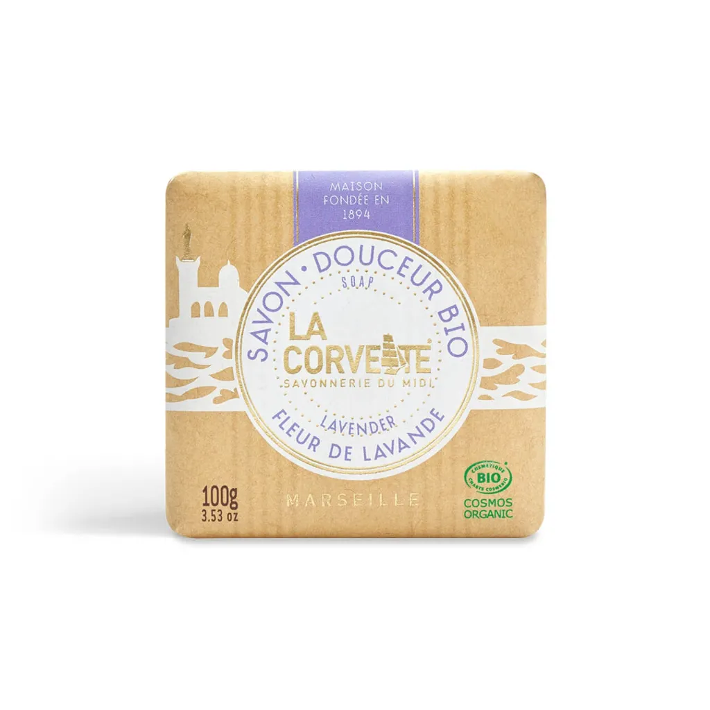 [CORV-BIO-SOAP-LAVENDER] Bio Softness Organic Lavender Flower Soap