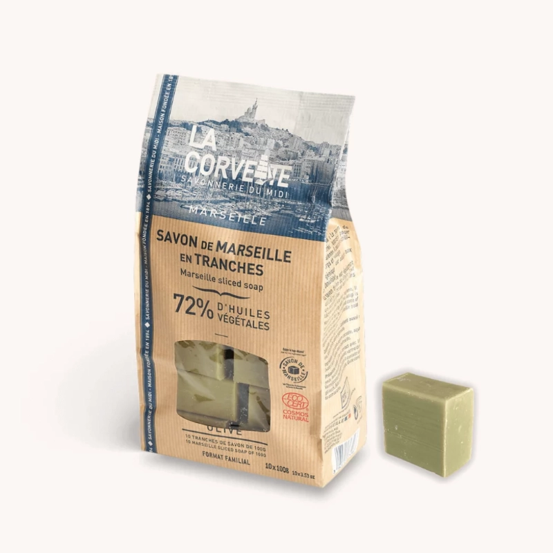 Marseille Soap (Olive) – Bulk 10 pieces 