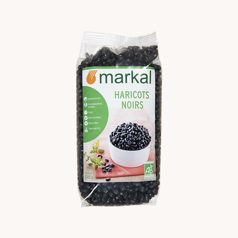 Organic Black Beans, 500g 