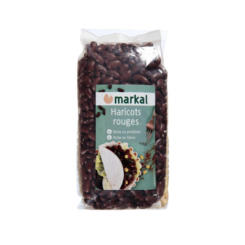 [MARKAL-RED-BEANS] Organic Red Kidney Beans, 500g