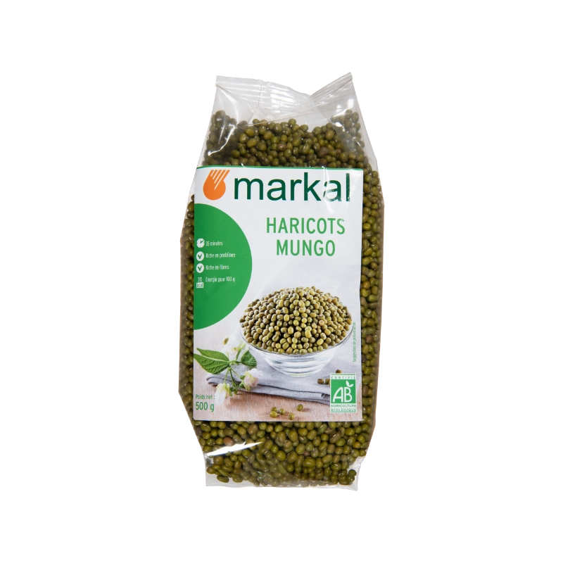 [MARKAL-MUNG-BEAN] Био Боб Мунг, 500 гр. (Срок на годност: 26/12/2025)