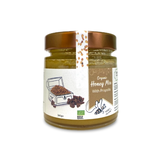 Mix de miere organică cu propolis