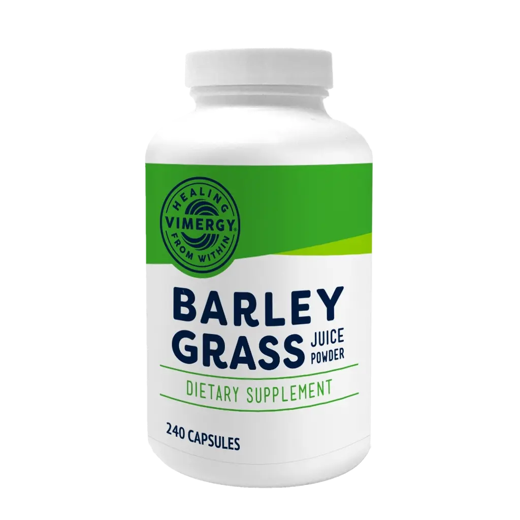 Barley grass juice capsules