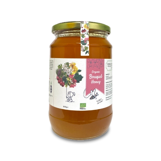 Organic Raw Bouquet Honey