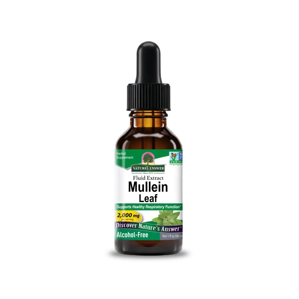 Mullein Leaf Extract (Alcohol Free) 