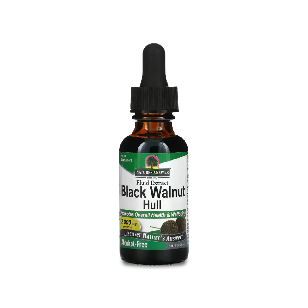 BLACK WALNUT HULL EXTRACT (ALCOHOL FREE) 