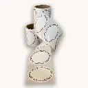 Oval Jar Labels 25pc/roll -Removable Without Traces -Design#1