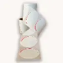 Oval Jar Labels 25pc/roll -Removable Without Traces -Design#4