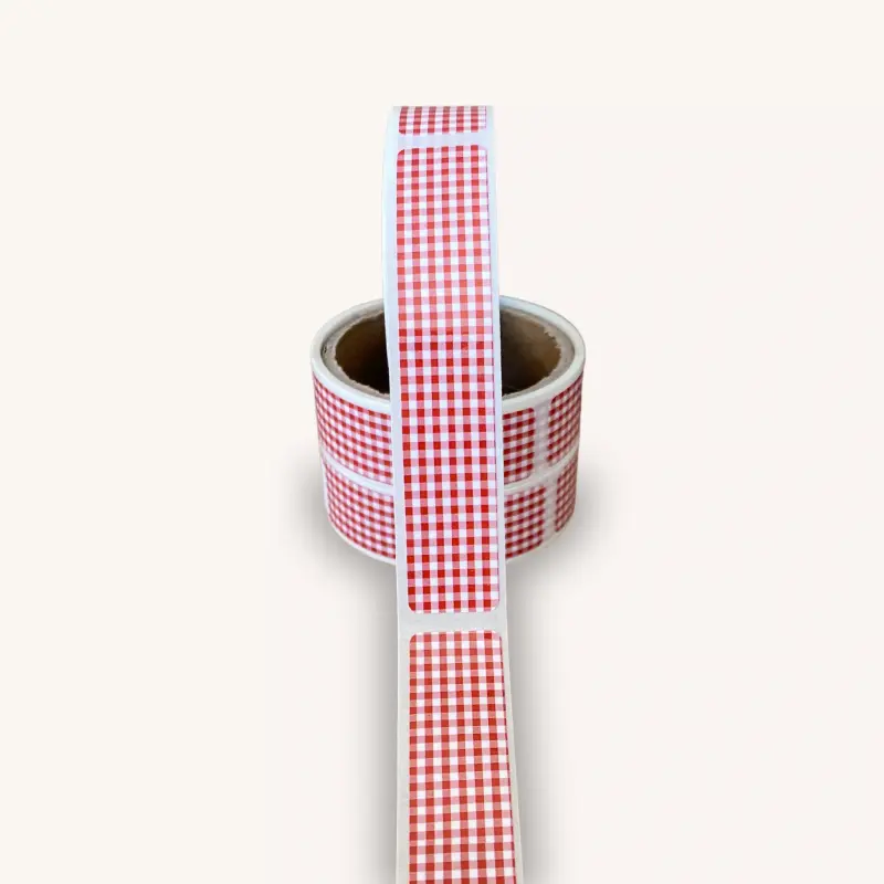 Sealing Jar Labels 25pc/roll -Removable Without Traces -Design#5