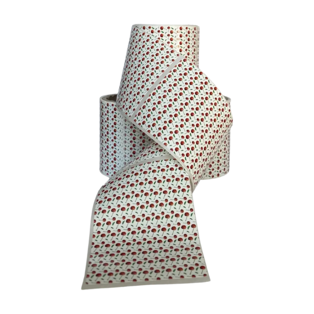 Etichete de fundal pentru borcane 25 buc/rolă - detașabile fără urme - design nr. 3