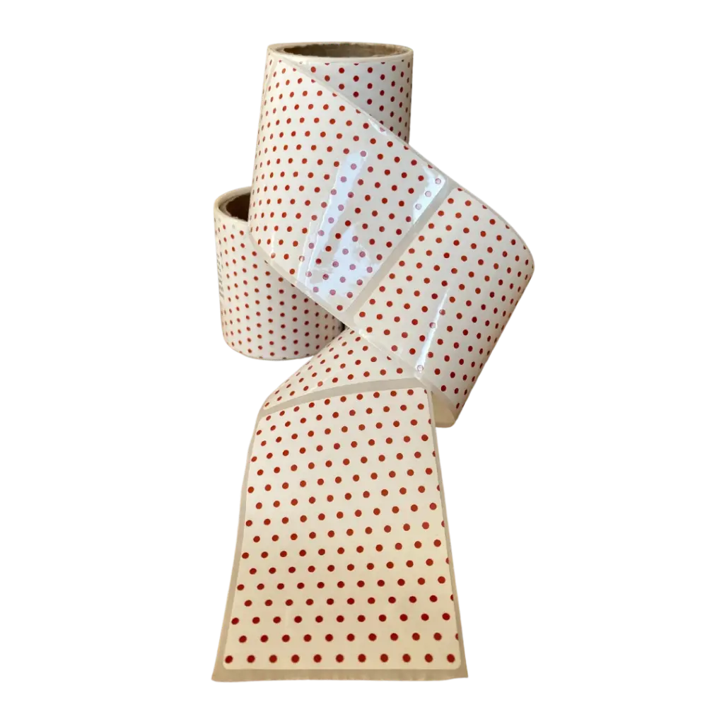 Background Jar Labels 25pc/roll -Removable Without Traces -Design#5