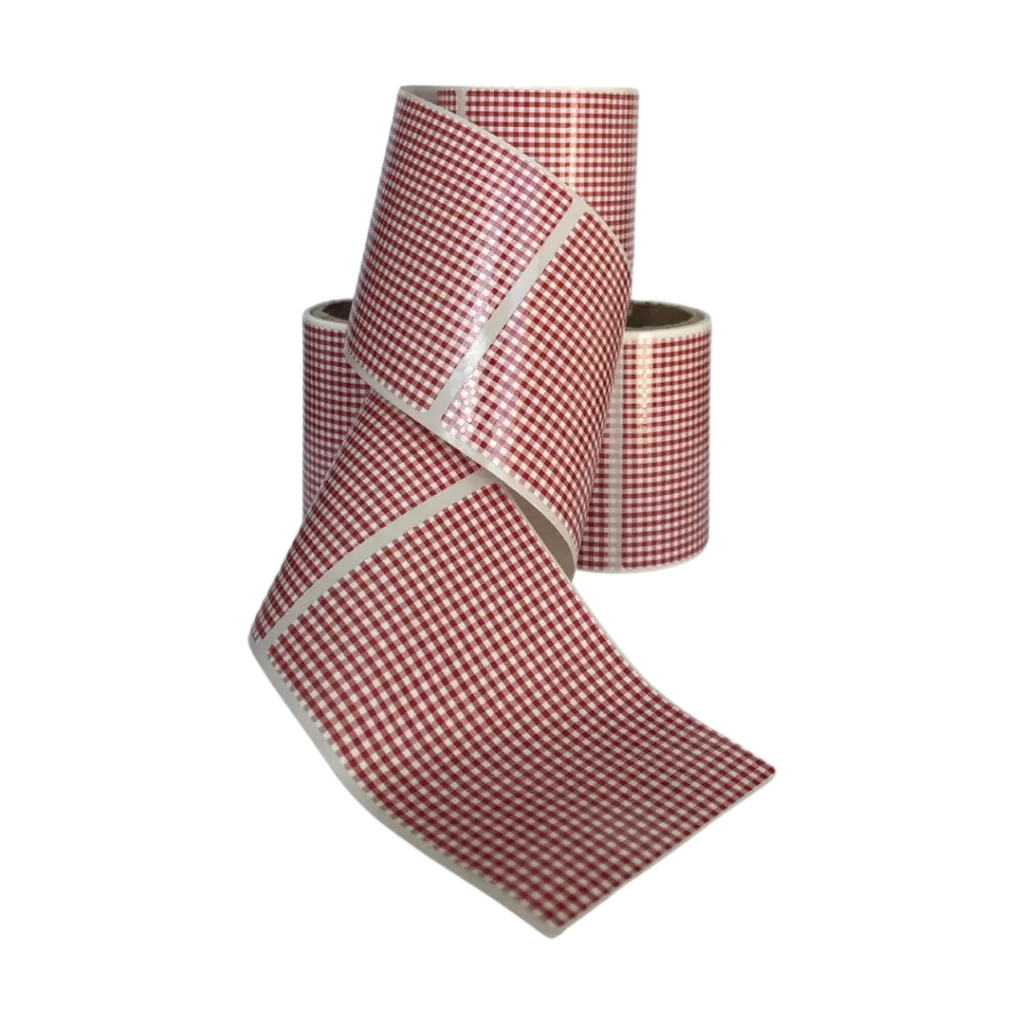 Etichete de fundal pentru borcane 25 buc/rolă - detașabile fără urme - design nr. 6