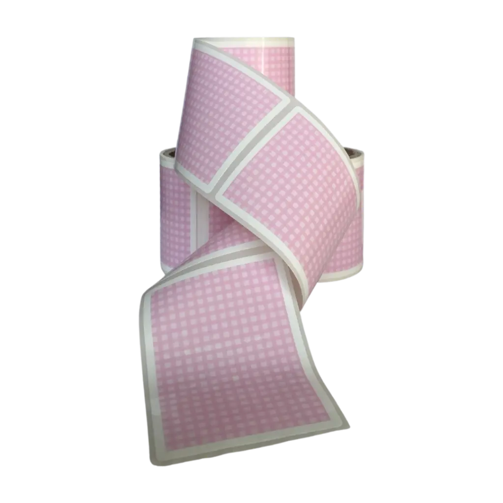 Etichete de fundal pentru borcane 25 buc/rolă - detașabile fără urme - design nr. 7