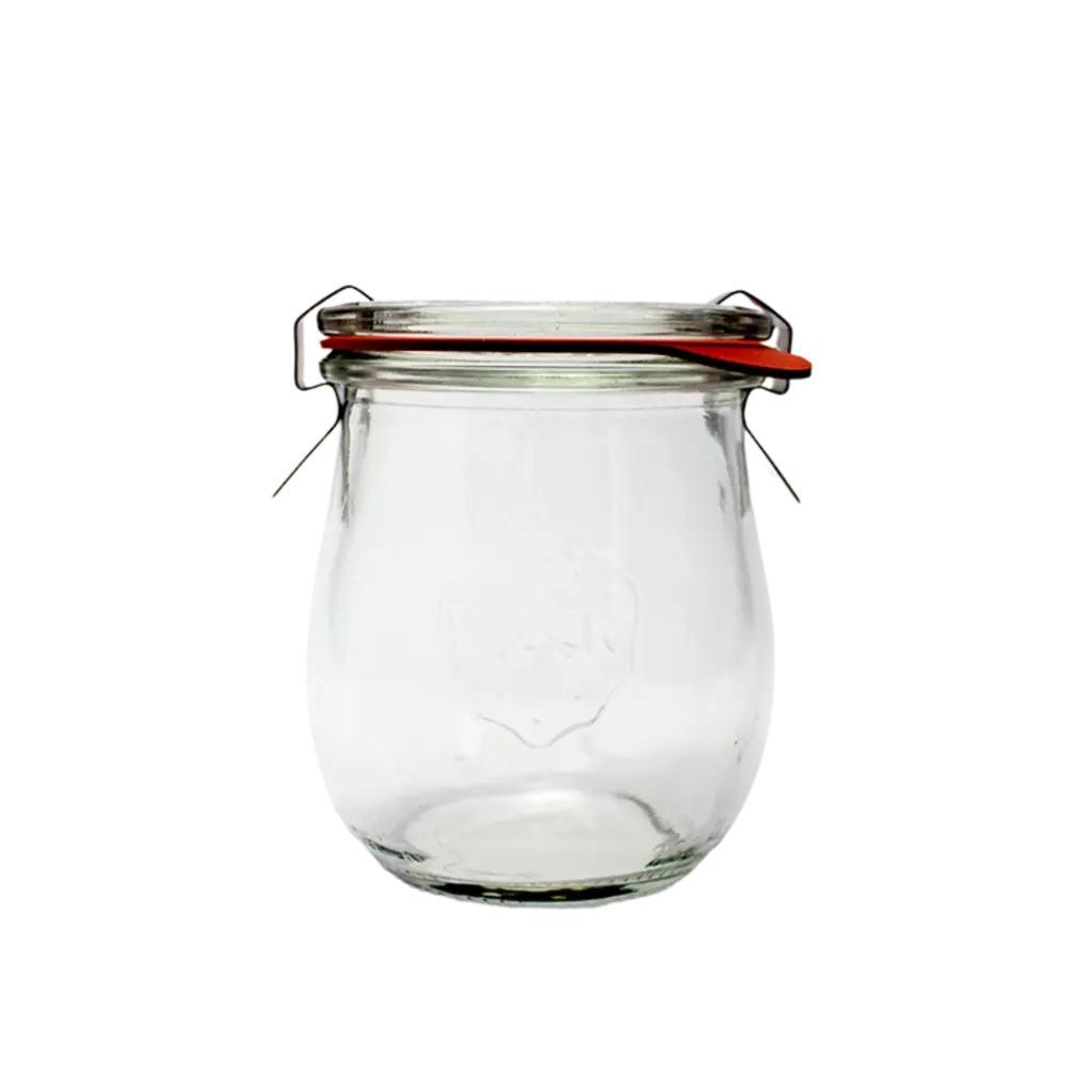 [WECK-TULIP-220] 4x Tulip WECK Glass Jars 220 ml