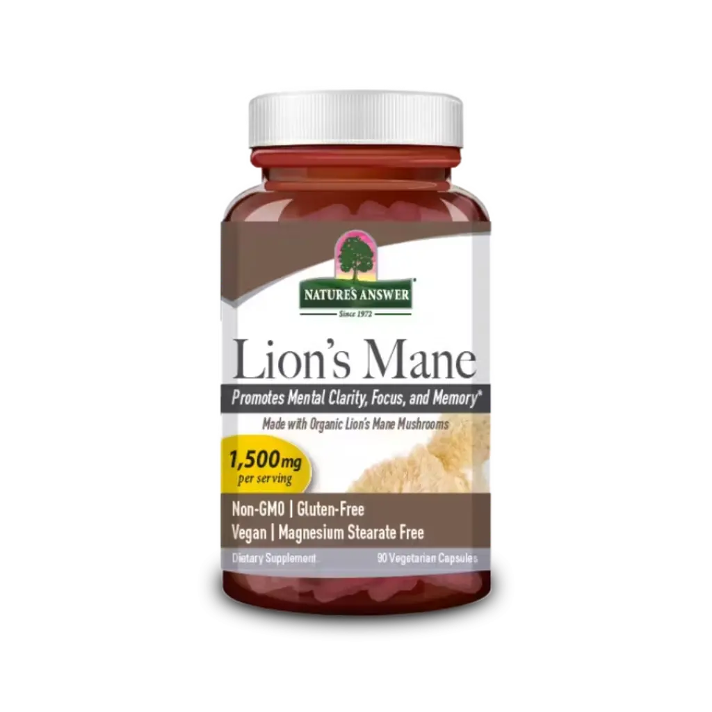 LION’S MANE MUSHROOM CAPSULES 