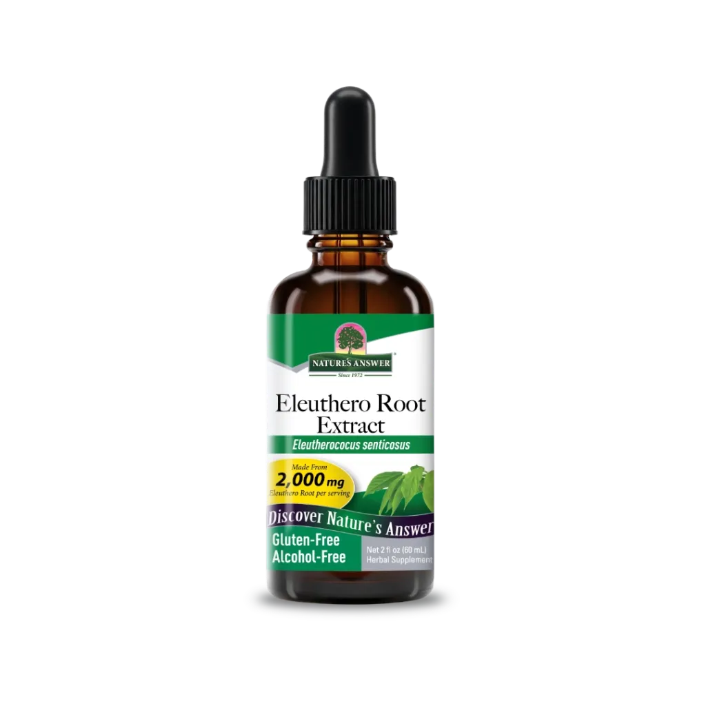 [ELEUTHERO-60] Eleuthero Root (Alcohol Free) 