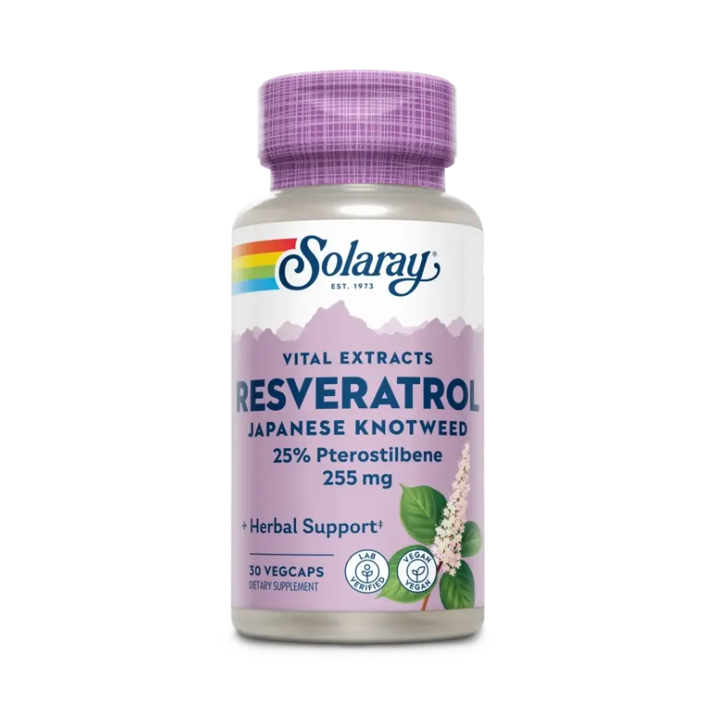 [SOLARAY-RESVERATROL] Ресвератрол с Птеростилбен