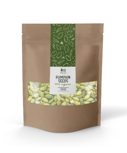 [ORTOPAZZO_PUMPKIN_SEEDS] Semințe de dovleac – bio, 100 g