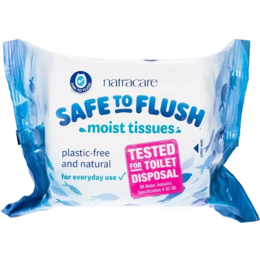 [Natracare_Flush_Tissues] Safe to Flush Moist Tissues