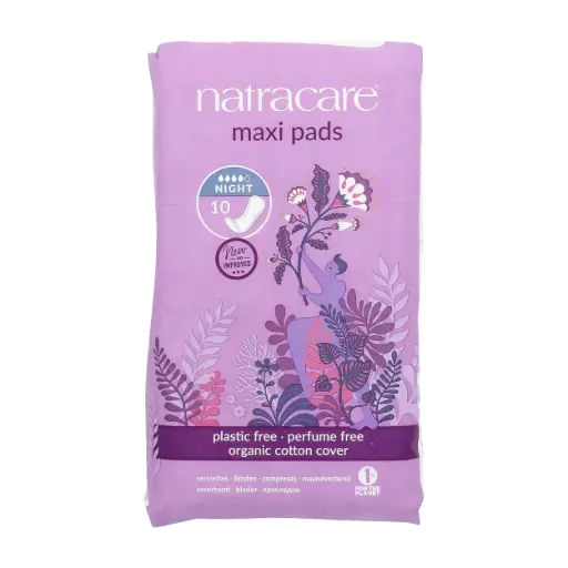 [Natracare_maxi_night_wingless] Maxi Night Wingless Sanitary Pads
