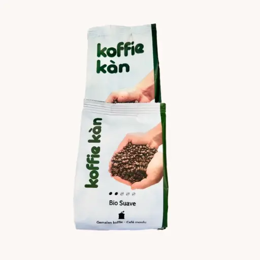 [KOFFIE_KAN_BIO_SUAVE] ORGANIC ARABICA COFFEE BEANS, 250G (+ 50G FREE)