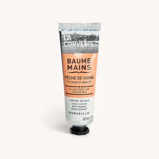 [CORV-HAND-PEACH] Cremă de mâini cu extract de piersică bio (piersică de vie)
