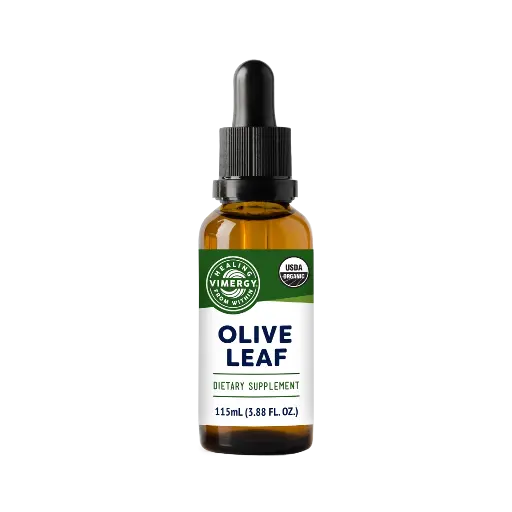 [VIMERGY_OLIVE-115] EXTRACT LICHID DE FRUNZE DE MĂSLIN ORGANIC 10:1